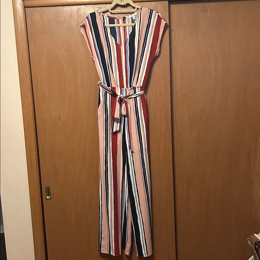 Moa Moa Multicolor Striped Jumpsuit